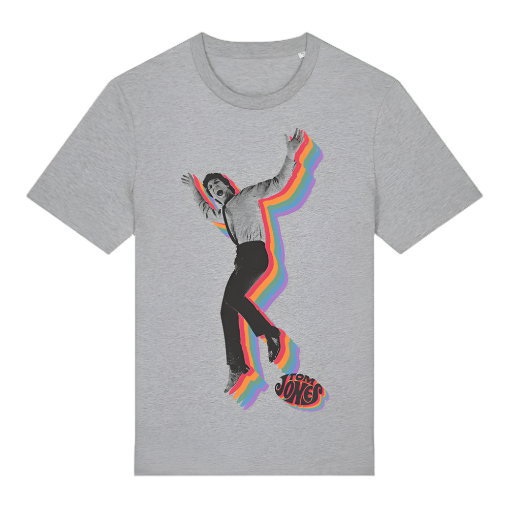 JUMPING TOM! GREY TEE