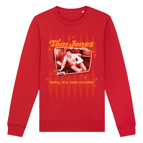 TOM JONES 'Baby it's cold outside' SWEATSHIRT